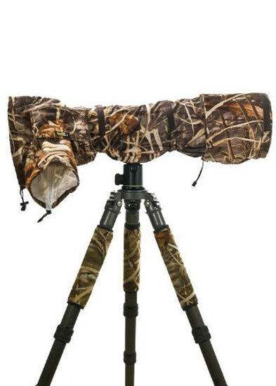 Picture of LensCoat Raincoat Pro (Realtree Max4 HD) Camera Lens rain Sleeve Cover Camouflage Protection LCRCPM4