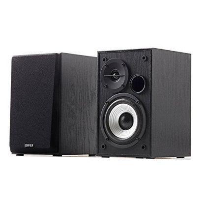 Picture of Edifier R980T 4" Active Bookshelf Speakers - 2.0 Computer Speaker - Powered Studio Monitor (Pair)