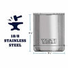 Picture of YETI Rambler 10 oz Lowball, Vacuum Insulated, Stainless Steel with Standard Lid, Black