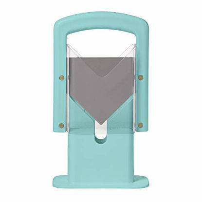 Picture of Hoan Bagel Guillotine Slicer, 9.25-inch, Aqua Sky