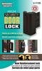 Picture of Defender Security Bronze U 11126 Door Reinforcement Lock - Add Extra, High Security to Your Home and Prevent Unauthorized Entry - 3 Stop, Aluminum Construction Anodized Finish