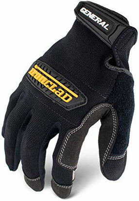 Picture of Ironclad General Utility Work Gloves GUG, All-Purpose, Performance Fit, Durable, Machine Washable, Sized XS, S, M, L, XL, XXL (1 Pair)