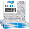 Picture of Aerostar Home Max 20x20x1 MERV 13 Pleated Air Filter, Made in the USA, Captures Virus Particles, 6-Pack