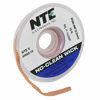 Picture of NTE Electronics SW02-10 No-Clean Solder Wick, 4 Blue.098" Width, 10' Length