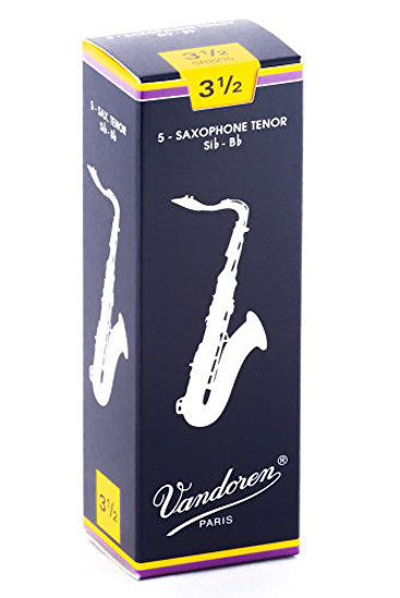 Picture of Vandoren SR2235 Tenor Sax Traditional Reeds Strength 3.5; Box of 5