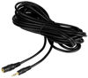 Picture of Movo MC20 3.5mm Audio Cable - 3.5mm TRS Female to Male 20ft Extension Cord for Microphones, Headphones, and More