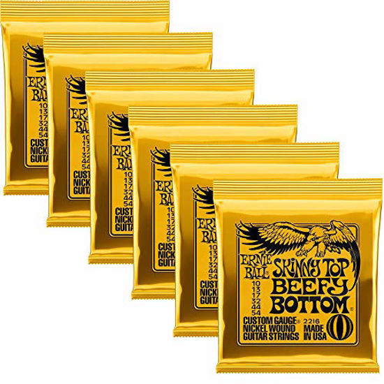 Picture of Ernie Ball Skinny Top Beefy Bottom Slinky Nickel Wound Electric Guitar Strings (P02216)