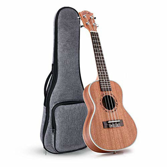 Picture of Ranch Left handed Concert Ukulele 23 inch Professional Wooden ukelele Instrument with Padded Ukele Gig Bag