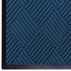 Picture of WaterHog Diamond | Commercial-Grade Entrance Mat with Rubber Border - Indoor/Outdoor, Quick Drying, Stain Resistant Door Mat (Navy, 3' x 4')