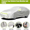 Picture of Favoto Full Car Cover Sedan Cover Universal Fit 177-194 Inch 5 Layer Heavy Duty Sun Protection Waterproof Dustproof Snowproof Windproof Scratch Resistant with Storage Bag Sedan Cover