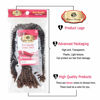 Picture of 3 Pack Spring Twist Ombre Colors Crochet Braids Synthetic Braiding Hair Extensions Low Temperature Fiber (T1B 33)