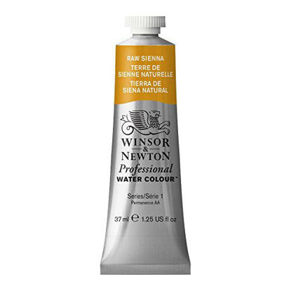 Picture of Winsor & Newton Professional Water Colour Paint, 37ml tube, Raw Sienna