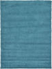 Picture of Unique Loom Solo Solid Shag Collection Modern Plush Deep Aqua Blue Area Rug (8' 0 x 11' 0)