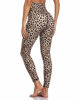 Picture of Colorfulkoala Women's High Waisted Pattern Leggings Full-Length Yoga Pants (XL, Leopard)