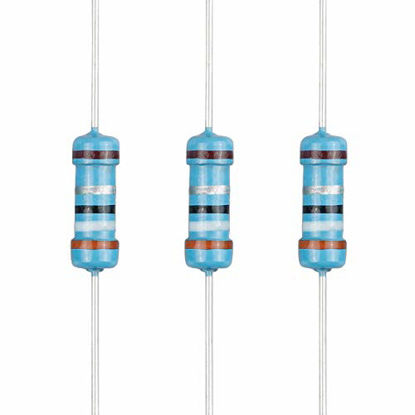 Picture of EDGELEC 100pcs 3.9 ohm Resistor 1/2w (0.5Watt) ±1% Tolerance Metal Film Fixed Resistor, Multiple Values of Resistance Optional