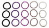 Picture of L. Erickson Grab and Go Pony Tube Hair Ties in Ultra Violet 15 Pack