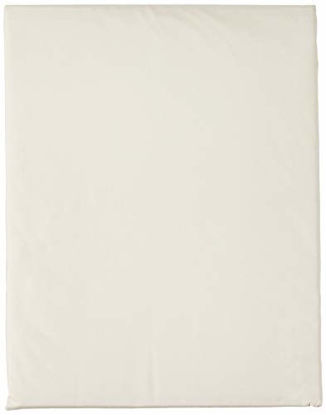 Picture of Amazon Basics Room Darkening Blackout Window Curtains with Grommets - 52" x 96", Beige, 2 Panels