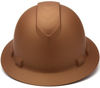 Picture of Pyramex Ridgeline Full Brim Hard Hat, 4-Point Ratchet Suspension, Copper Pattern