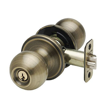 Picture of Copper Creek BK2040AB Ball Knob, Antique Brass