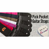 Picture of Pro Tec GSS1 Seatbelt Guitar Strap with Thick Leather Ends and Pick Pocket