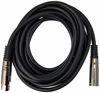 Picture of Monoprice 104752 Premier Series XLR Male to XLR Female & Premier Series XLR Male to XLR Female - 15Ft - Black - Gold Plated | 16AWG Copper Wire Conductors [Microphone & Interconnect]
