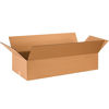 Picture of BOX USA B28126 Flat Corrugated Boxes, 28"L x 12"W x 6"H, Kraft (Pack of 25)