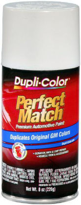 Picture of Dupli-Color EBGM03387 White General Motors Perfect Match Automotive Paint - 8 oz. Aerosol