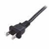 Picture of Cable Matters 2-Pack Non-Polarized 2 Slot Power Cord (2 Slot Power Cable) 6 Feet (NEMA 1-15P to IEC C7)