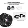 Picture of 7artisans 25mm F1.8 Manual Focus Fixed Lens for Sony E-Mount Cameras-APS-C (Black)