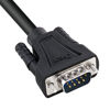 Picture of DTECH 5ft RS232 Serial Cable Extension Male to Female 9 Pin Straight Through