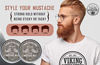 Picture of Mustache Wax 2 Pack - Beard & Moustache Wax for Men - Strong Hold Helps Train Tame & Style (Citrus, 2 pack)