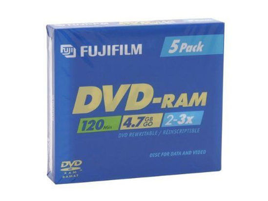 Picture of 25322046 - Fuji 4.7 GB DVD-RAM for Data (5-PK)