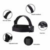 Picture of TEKCAM Action Camera Head Strap Chest Harness Belt Mount with Carrying Pouch Compatible with Gopro Hero 8 7 6/AKASO EK7000 Brave 4 V50/Crosstour 4k/Campark/DBPOWER/Dragon Touch Waterproof Camera