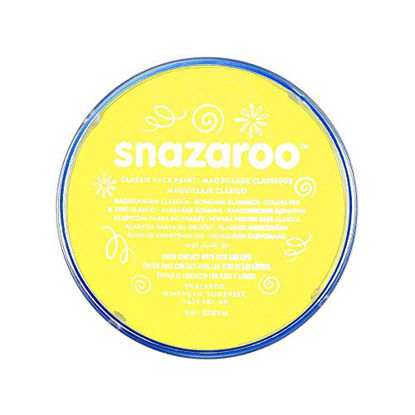 Picture of Snazaroo Classic Face and Body Paint, 18ml, Pale Yellow