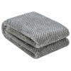 Picture of Fuzzy Throw Blanket, Plush Fleece Blankets for Adults, Toddler, Boys and Girls, Warm Soft Blankets and Throws for Bed, Couch, Sofa, Travel and Outdoor, Camping (40Wx60L, M-Flint Gray)