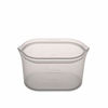 Picture of Zip Top Reusable 100% Platinum Silicone Containers - Small Dish - Gray