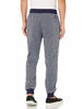 Picture of Southpole Men's Basic Fleece Jogger Pant-Reg and Big & Tall Sizes, Navy(Marled), Large