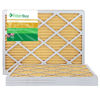 Picture of FilterBuy 14x30x1 MERV 11 Pleated AC Furnace Air Filter, (Pack of 4 Filters), 14x30x1 - Gold