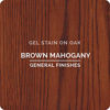 Picture of General Finishes Oil Base Gel Stain, 1 Pint, Brown Mahogany