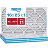 Picture of Aerostar Allergen & Pet Dander 16x25x1 MERV 11 Pleated Air Filter, Made in The USA, (Actual Size: 15 3/4"x24 3/4"x3/4"), 4-Pack