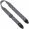 Picture of Ernie Ball Tribal Silver/White Jacquard Guitar Strap (P04166)