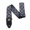 Picture of Ernie Ball Tribal Silver/White Jacquard Guitar Strap (P04166)