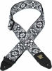 Picture of Ernie Ball Tribal Silver/White Jacquard Guitar Strap (P04166)