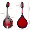 Picture of Mandolin A Style Acoustic Electric Mandolins Instrument Vintage Red Sunburst Mahogany Wood for Beginner Adults, by Vangoa