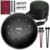 Picture of Yinama Steel Tongue Drum Percussion Instrument 11 Notes 12 inches