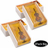 Picture of Rosin Violin Rosin 2 pack Big size Rosin Low Dust Natural Rosin for Violin Cello Viola Bows (Yellow)