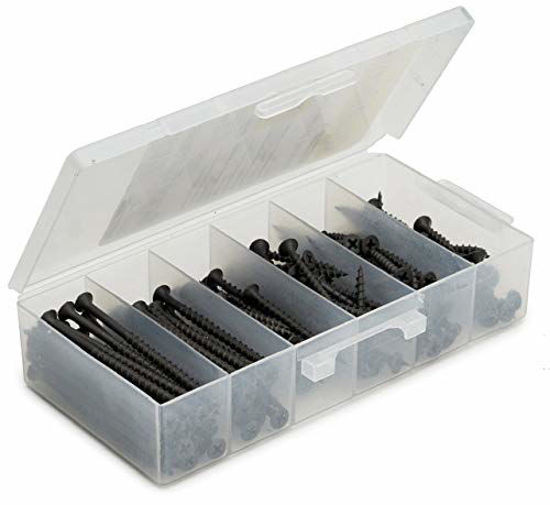 GetUSCart- Drywall Screw Assortment, 6 Coarse Thread Sharp Point with ...