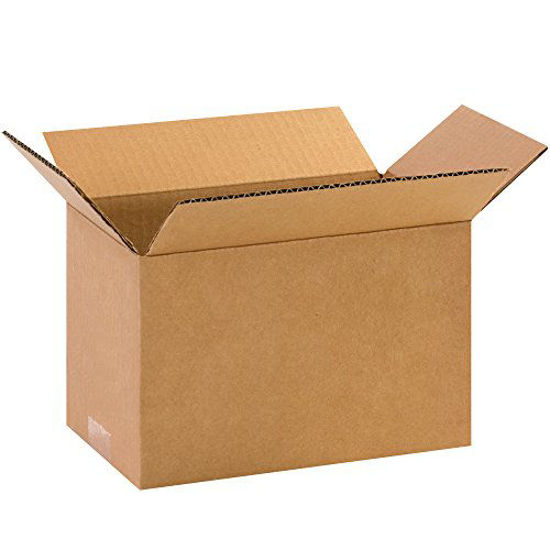 Picture of Partners Brand P1066 Long Corrugated Boxes, 10"L x 6"W x 6"H, Kraft (Pack of 25)