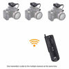 Picture of JJC Wireless Remote Control Shutter Release for Fuji Fujifilm X-T4 X-T3 X-T2 X-T1 X-T30 X-T20 X-T10 X-T100 X100V X100F X100T X-PRO3 X-PRO2 X-H1 GFX 100 GFX 50S GFX 50R X-E3 X-A5 X-A10 Camera and More