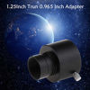 Picture of gazechimp Metal 0.965" to 1.25" Telescope Eyepiece Adapter 24.5mm to 31.7mm Adaptor